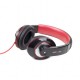 GEMBIRD HEADSET BOSTON ΜΑΥΡΟ ΜΕ ΚΟΚΚΙΝΟ MHS-BOS