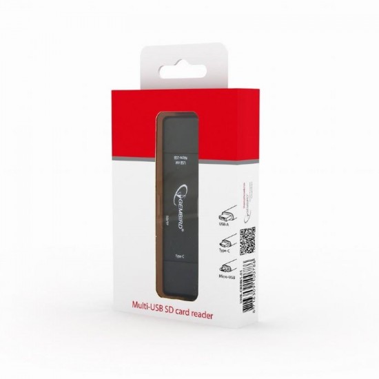 GEMBIRD Multi-USB SD card reader