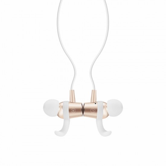 WESDAR R22 BLUETOOTH HEADPHONES, ΛΕΥΚΟ-ΧΡΥΣΟ