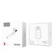 HOCO E39 ADMIRE SOUND BLUETOOTH EARPHONE, WHITE