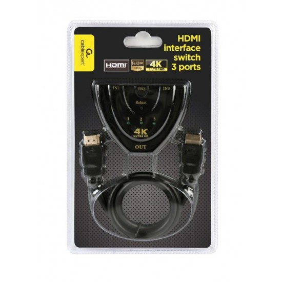 CABLEXPERT HDMI SWITCH , 3 PORTS