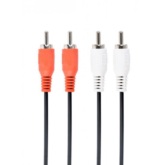 CABLEXPERT ΚΑΛΩΔΙΟ ΗΧΟΥ RCA x 2 TO RCA x 2 , 1.8m
