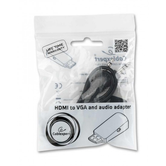 GEMBIRD ΑΝΤΑΠΤΟΡΑΣ HDMI TO VGA & AUDIO ADAPTER