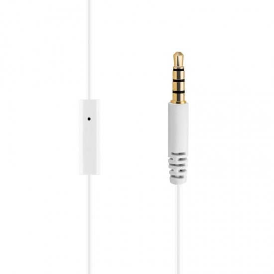 ACME GROOVY EARPHONES ΜΕ ΜΙΚΡΟΦΩΝΟ WHITE