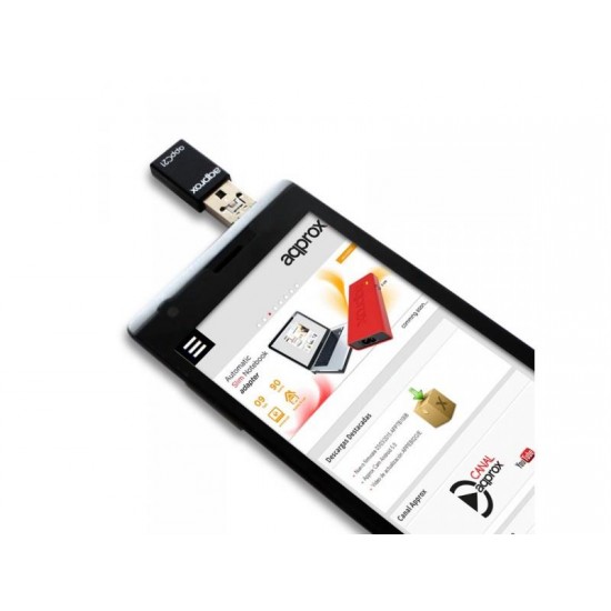 APPROX ΑΝΤΑΠΤΟΡΑΣ MICRO SD to USB & MICRO USB