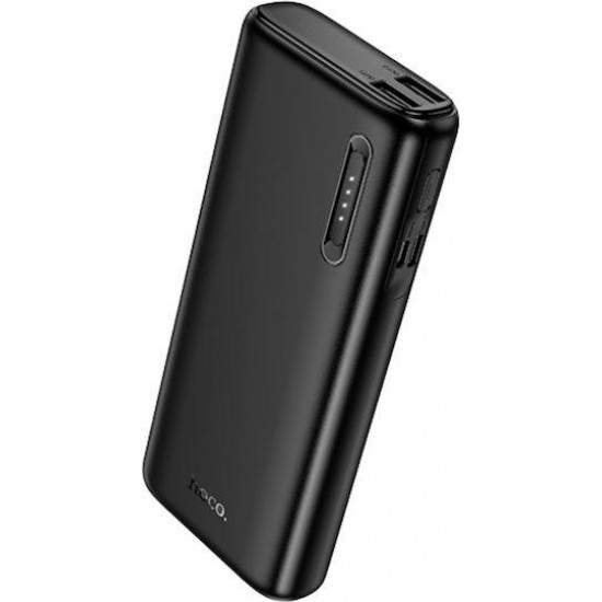 HOCO J158A RUNNER, POWERBANK, 10000MAh, 2 ΘΥΡΕΣ, ΜΑΥΡΟ
