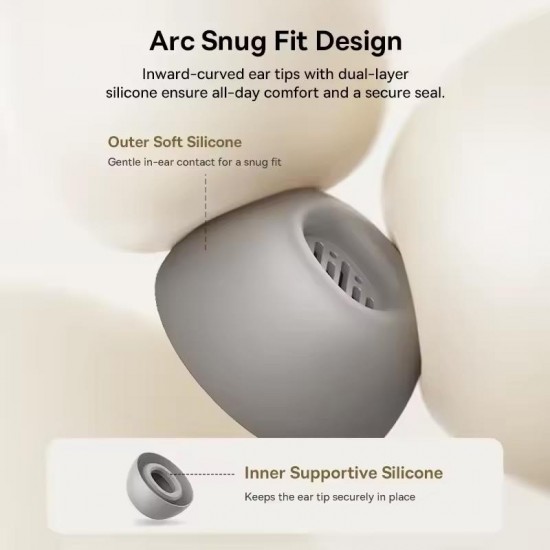 BASEUS BOWIE MP1, ΑΣΥΡΜΑΤΑ ΑΚΟΥΣΤΙΚΑ, TWS, ANC, ΜΑΥΡΑ