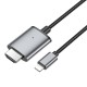 HOCO UA27, HD ΚΑΛΩΔΙΟ LIGHTNING ΣΕ HDMI, ΓΚΡΙ