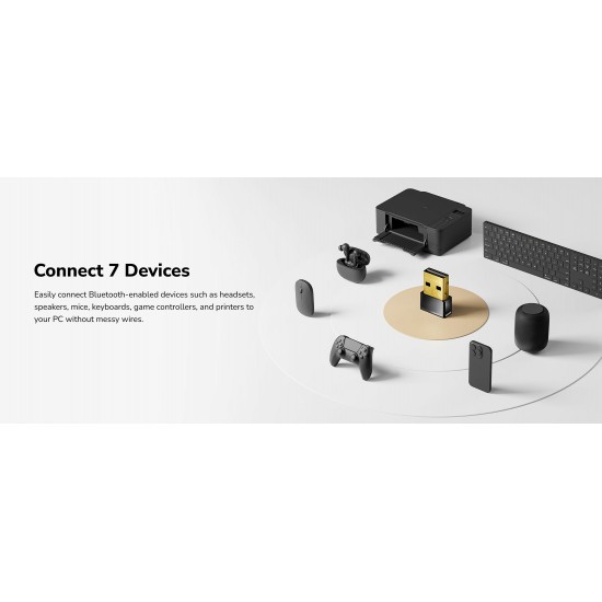 CUDY BU530, BLUETOOTH 5.3, NANO USB ADAPTER