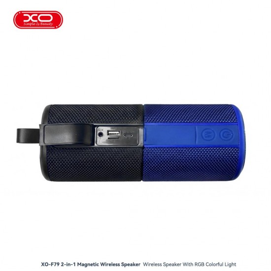 XO F79, ΗΧΕΙΟ BLUETOOTH, 2x5W, IPX5, ΜΑΥΡΟ