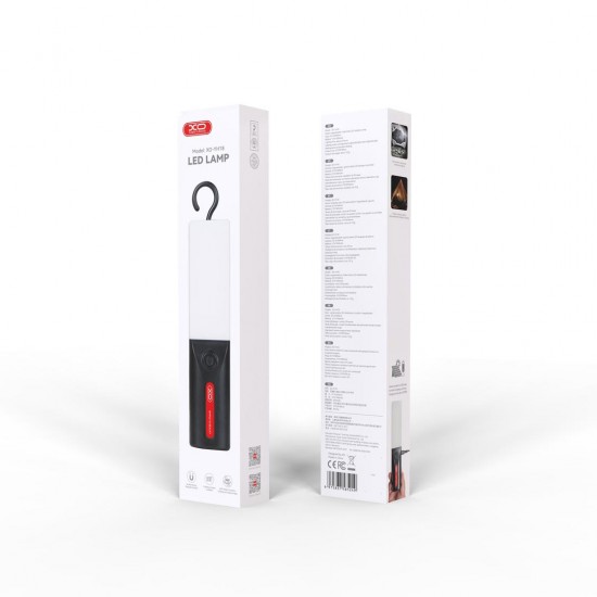 XO YH18 ΜΑΓΝΗΤΙΚΟ ΦΩΣ LED ΕΞΩΤΕΡΙΚΟΥ ΧΩΡΟΥ, 5 ΣΚΑΛΕΣ ΦΩΤΟΣ, ΜΑΥΡΟ