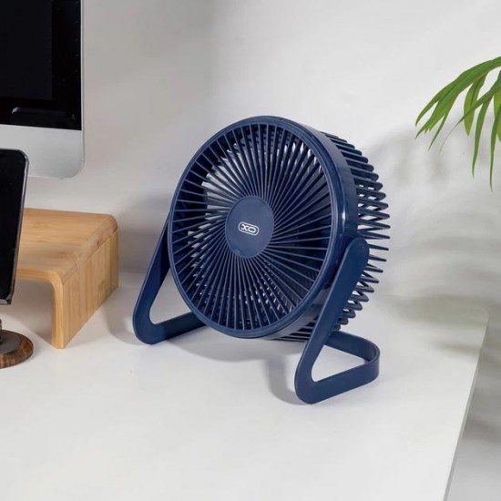 XO MF92, ΑΝΕΜΙΣΤΗΡΑΣ ΓΡΑΦΕΙΟΥ, 8in, ΜΕ USB, ΜΠΛΕ