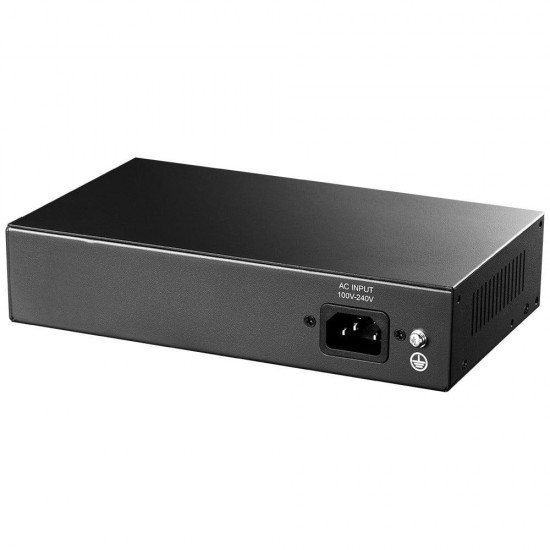CUDY FS1006P 4+2Port 10/100M PoE+ SWITCH, 60W