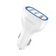 Dudao car charger quick charge Quick Charge 3.0 QC3.0 2.4A 18W 3x USB white (R7S white)