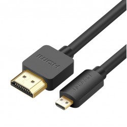 Ugreen cable HDMI - micro HDMI cable 19 pin 2.0v 4K 60Hz 30AWG 1.5m black (30102)