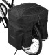 Wozinsky 60L spacious bike rack bag (rain cover included) black (WBB13BK)