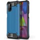 Hybrid Armor Case Tough Rugged Cover for Samsung Galaxy M51 blue