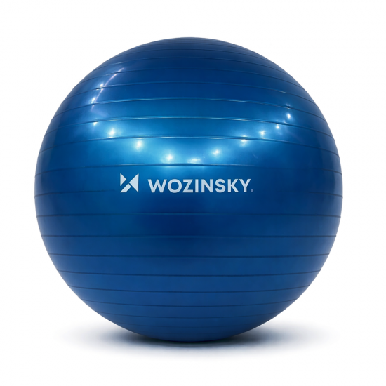 Wozinsky WGB65BL Exercise Ball, 65 cm, Blue