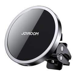 Joyroom Car Magnetic Holder Qi Wireless Inductive Charger 15W (MagSafe Compatible for iPhone) Black (JR-ZS240)