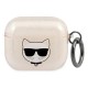 Karl Lagerfeld Glitter Choupette Case for AirPods 3 - Gold