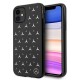 Mercedes Silver Stars Pattern Case for iPhone 11 / Xr - Black