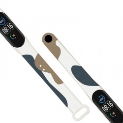 Strap Moro band for Xiaomi Mi Band 3 / 4 silicone strap watch bracelet pattern 12