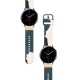 Strap Moro for Samsung Galaxy Watch 40 / 41 / 42 / 43 / 44 mm silicone bracelet watch band - pattern 13
