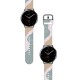 Strap Moro for Samsung Galaxy Watch 40 / 41 / 42 / 43 / 44 mm silicone bracelet watch band - pattern 17