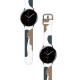 Strap Moro for Samsung Galaxy Watch 45 / 46 / 47 mm silicone bracelet watch band - pattern 1