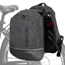 Wozinsky Double Bike Bag Backpack 2in1 30l Black (WBB30BK)