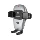 Dudao Automatic Car Holder with Built-in Qi 15W Wireless Charger Gray (F20xs)
