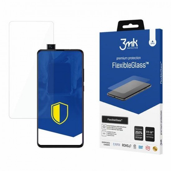 3mk FlexibleGlass™ Special Edition hybrid glass on Xiaomi Mi 9T