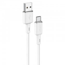 Acefast USB cable - USB Type C 1.2m, 3A white (C2-04 white)