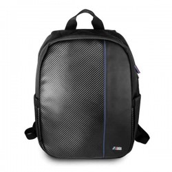 BMW Carbon Navy Stripe backpack for a 16