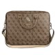 Guess 4G Big Logo bag for a 16'' laptop - brown
