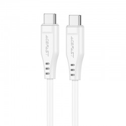 Acefast C3-03 USB-C - USB-C PD QC cable 60W 3A 480Mb/s 1.2m - white