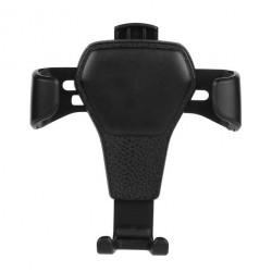 Car Holder H01 Black gravity car holder for the ventilation grille