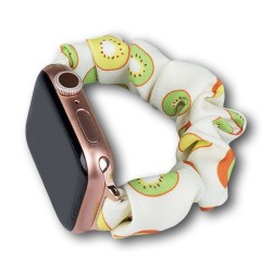 Fabric band for Apple Watch 38 / 40 / 41 mm strap bracelet rubber band - kiwi