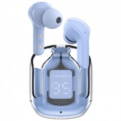 Acefast TWS Bluetooth in-ear wireless headphones light blue (T6 ice blue)