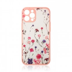 Design Case for iPhone 12 Pro Max flower pink