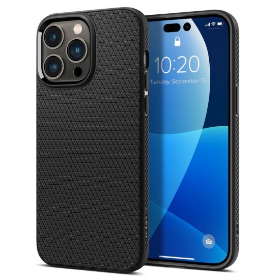 Spigen Liquid Air iPhone 14 Pro Case - Matte Black