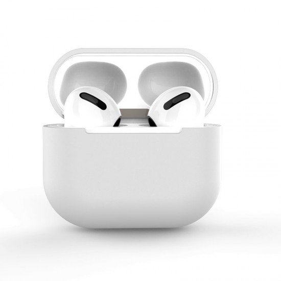Case for AirPods 3 silicone soft cover for headphones white (case C)