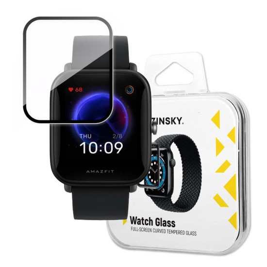 Wozinsky Watch Glass hybrid glass for Xiaomi Amazfit Bip U black