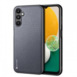 Dux Ducis Fino case for Samsung Galaxy A14 5G cover with silicone frame gray