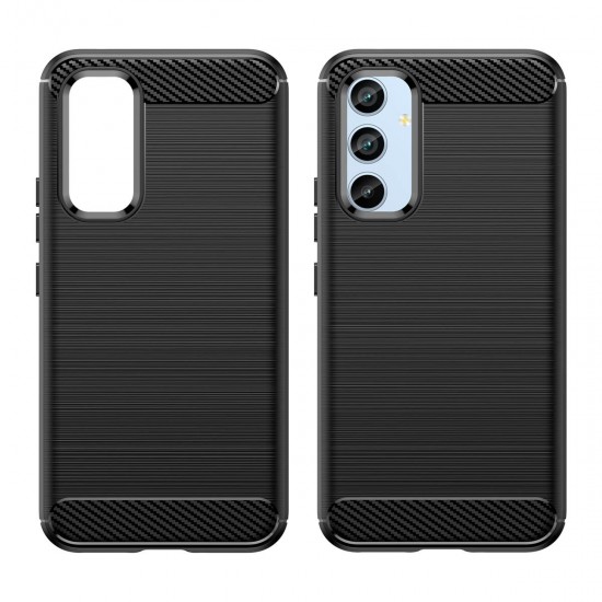 Carbon Case for Realme 10 5G / Realme 9i 5G Flexible Silicone Carbon Cover Black