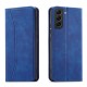 Magnet Fancy Case for Samsung Galaxy S23+ flip cover wallet stand blue