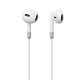 Joyroom JR-EW01 in-ear wired mini jack headphones with remote control - white