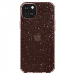 Spigen Liquid Crystal Glitter iPhone 15 Plus Case - Pink/Clear
