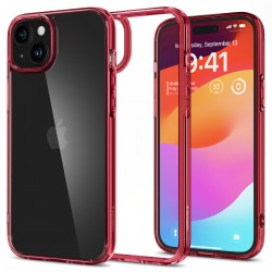 Spigen Ultra Hybrid iPhone 15 Plus Case - Red