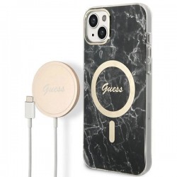 Set Guess GUBPP14SHMEACSK Case+ Charger iPhone 14 6.1